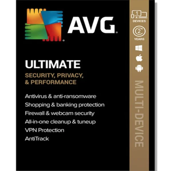 AVG Ultimate License Key 1 Device 2 Years – Global Product Key